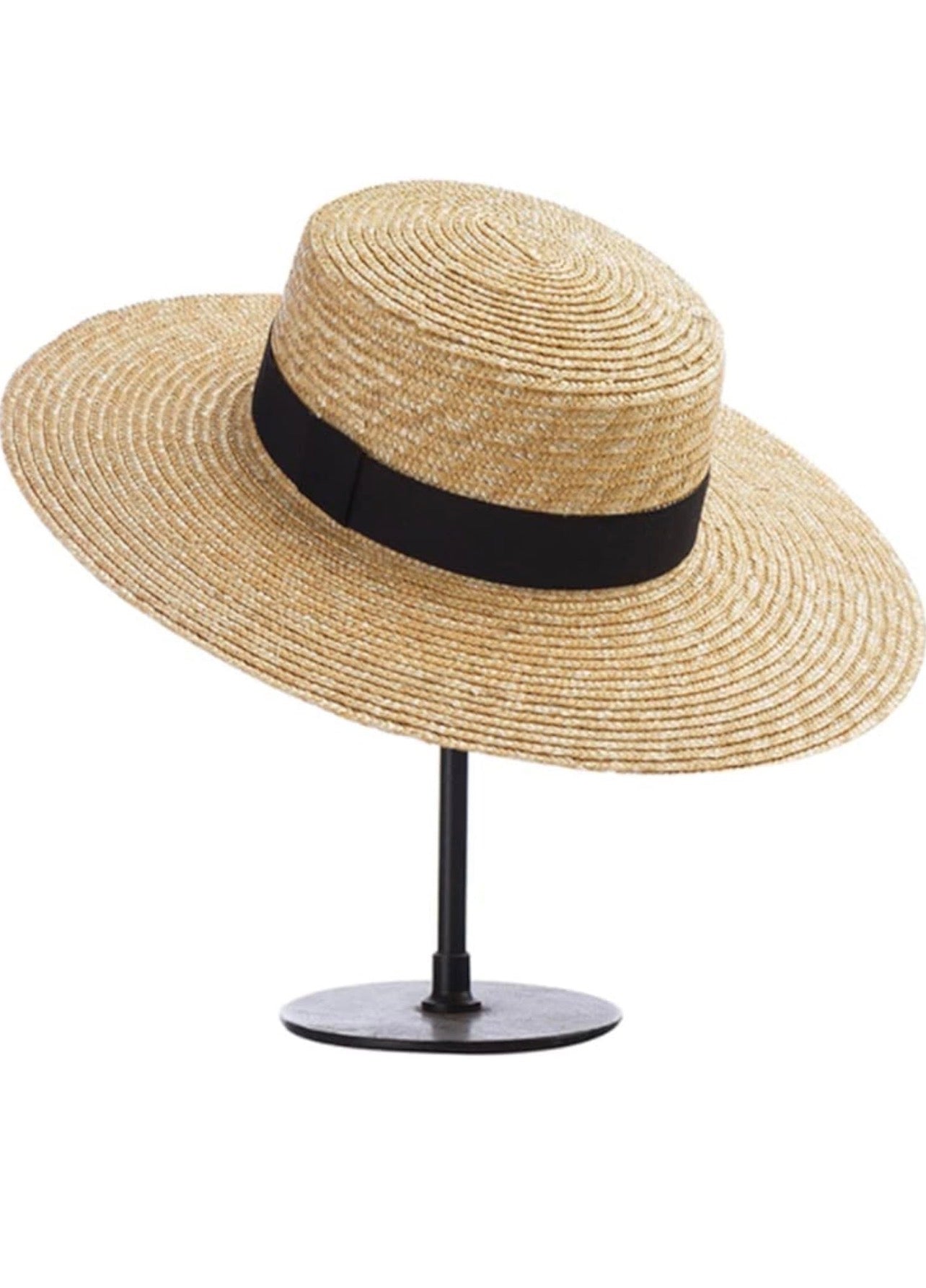 Canotier large