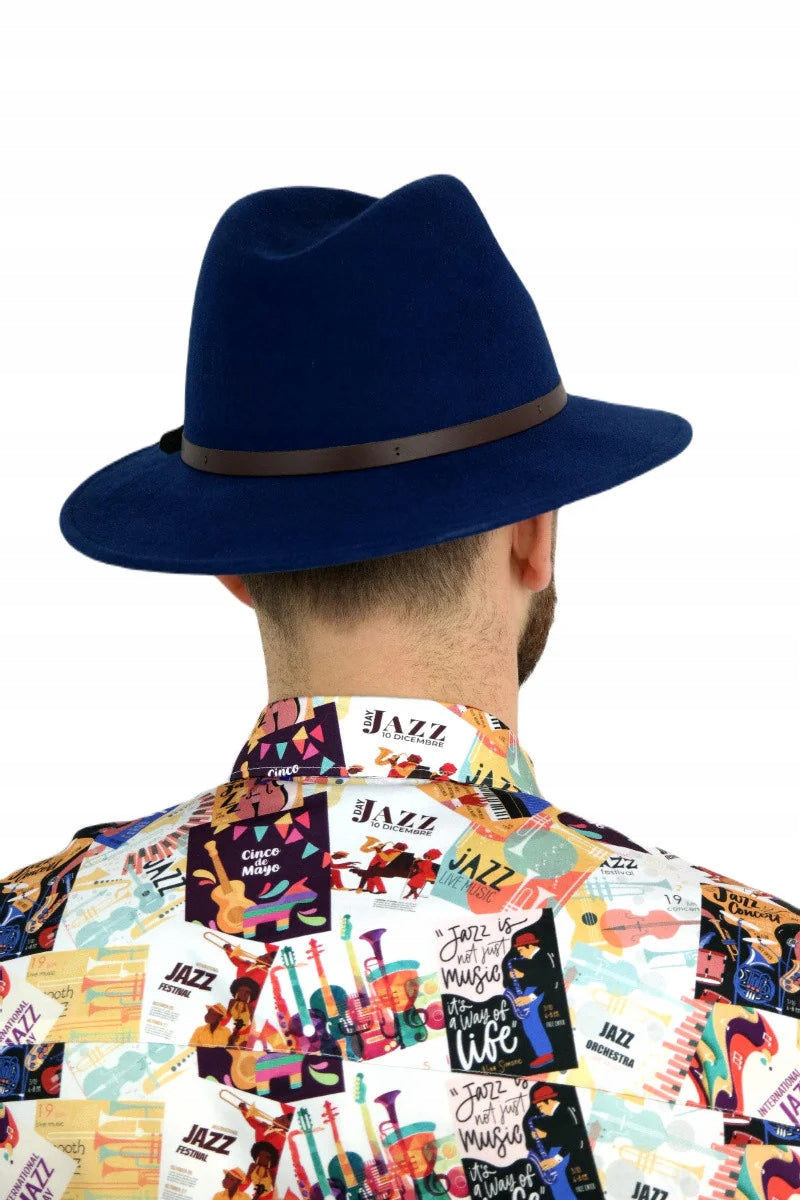 Fedora laine d'italie