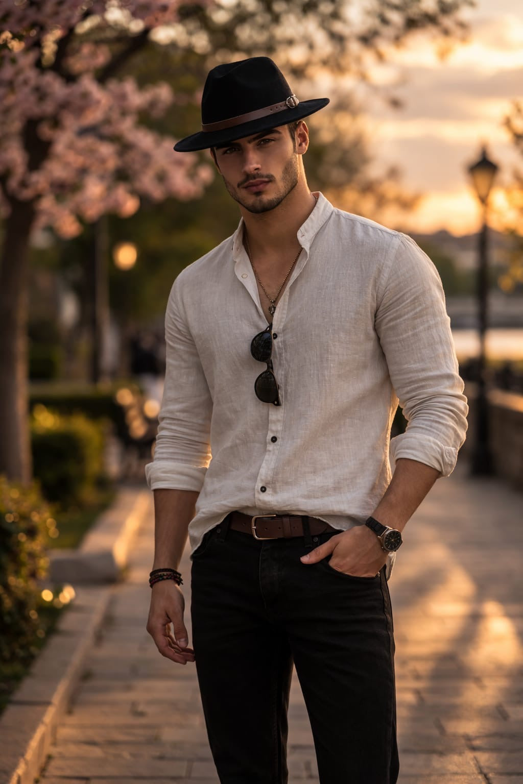 Fedora laine d'italie