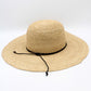 Cappello en raphia crochet