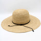 Cappello en raphia crochet