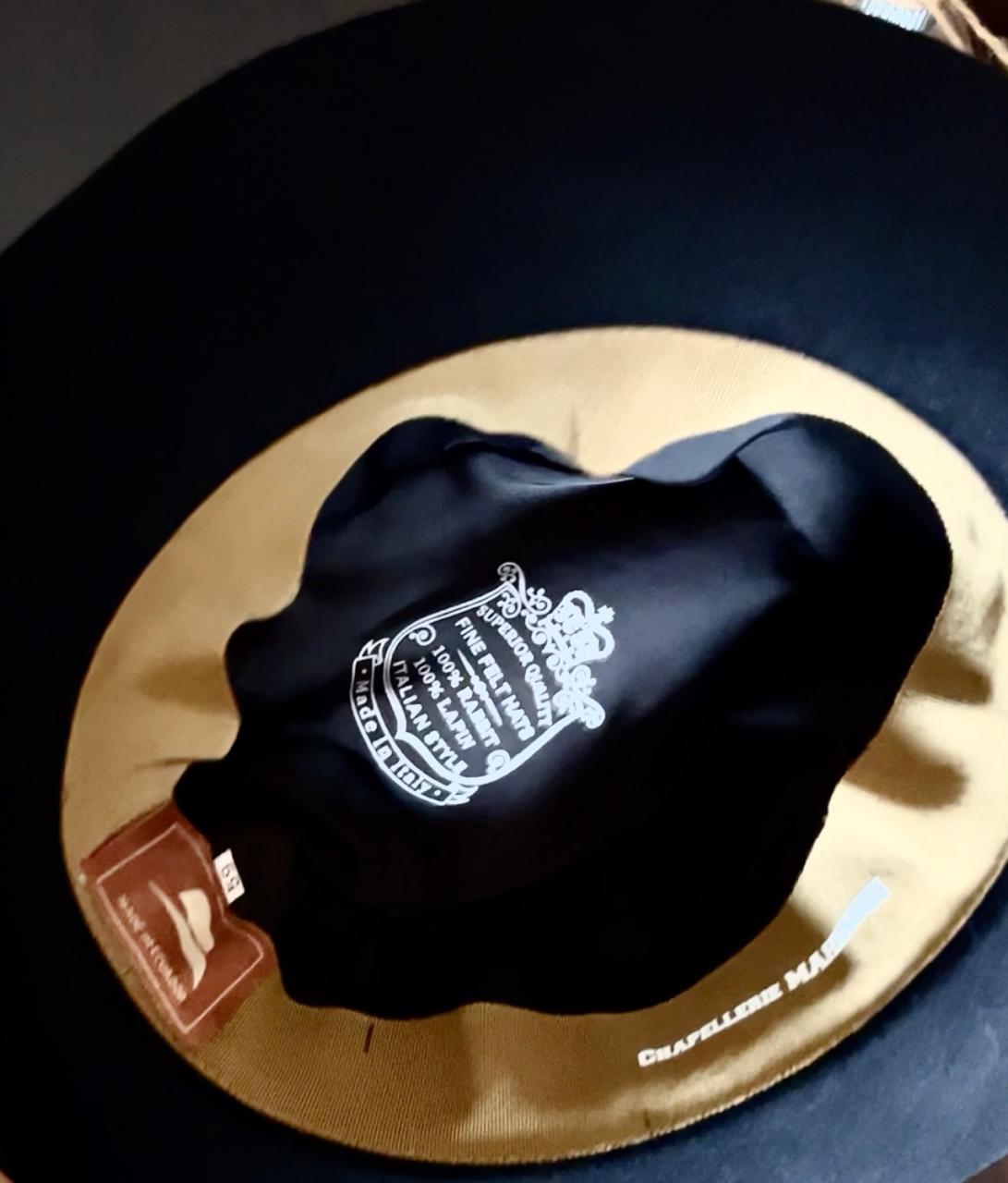 Fedora en Poile de  Lapin