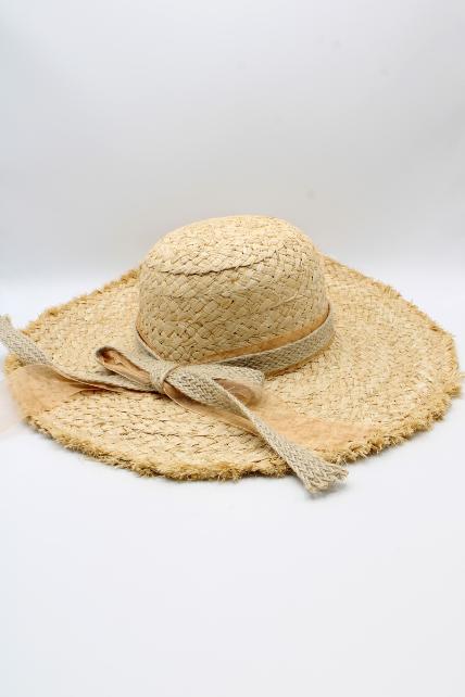 Capeline Elyne large Paille Raphia