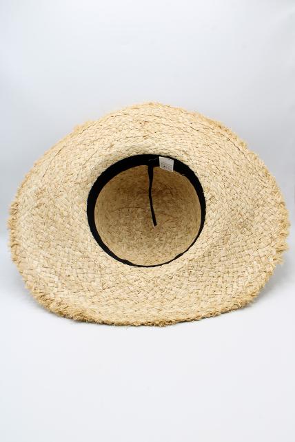 Capeline Elyne large Paille Raphia